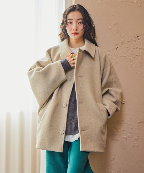 niko and… ライトモッサドルマンジャケットコート　ブラウン niko and… ライトモッサドルマンジャケットコート ブラウン - メルカリ