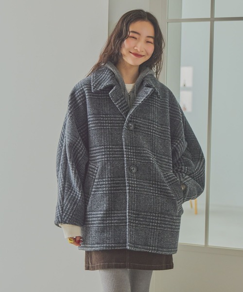 セール】ライトモッサドルマンジャケットコート（ブルゾン）｜niko and