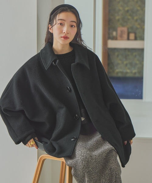 新品未使用niko and... ライトモッサドルマンジャケットコート セール】ライトモッサドルマンジャケットコート（ブルゾン）｜niko and