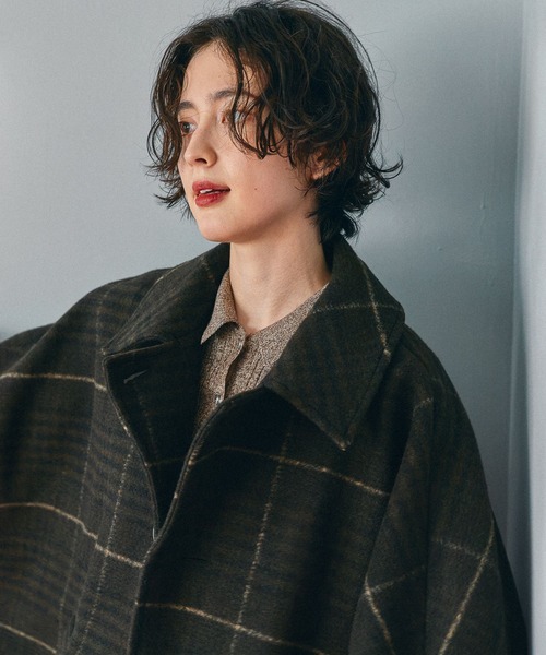 セール】ライトモッサドルマンジャケットコート（ブルゾン）｜niko and