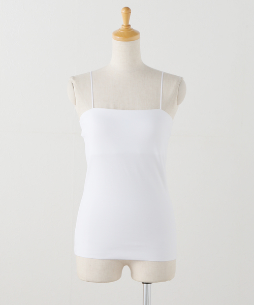 VERMEIL par iena(ヴェルメイユパーイエナ)の「Minimal bare bra top(その他アンダーウェア/インナー・レディース・ホワイト/ブラック・38/36/40)」の14枚目の写真