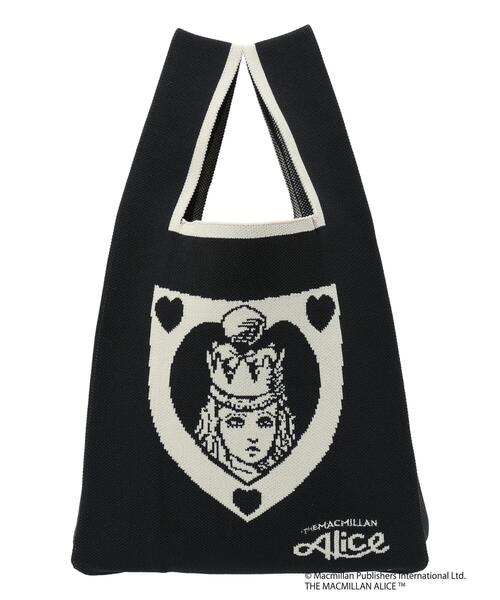 Samansa Mos2（サマンサ モスモス）の「【Alice×Samansa Mos2】ニットバッグ（ハンドバッグ・レディース・キナリ/ブラック・F）」の12枚目の写真