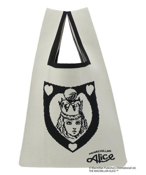 Samansa Mos2（サマンサ モスモス）の「【Alice×Samansa Mos2】ニットバッグ（ハンドバッグ・レディース・キナリ/ブラック・F）」の13枚目の写真