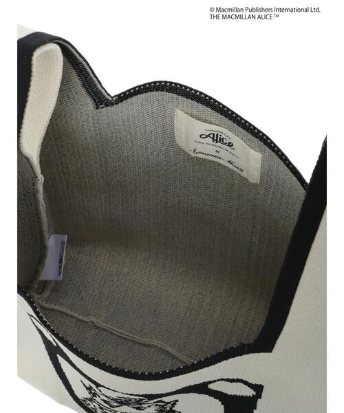 Samansa Mos2（サマンサ モスモス）の「【Alice×Samansa Mos2】ニットバッグ（ハンドバッグ・レディース・キナリ/ブラック・F）」の17枚目の写真