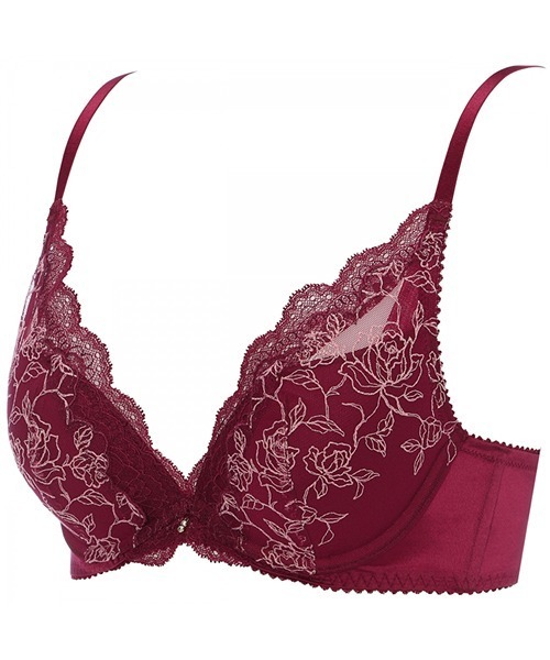 夢みるブラ DeepV ブラジャー ビューティー＆ローズ【E,Fカップ