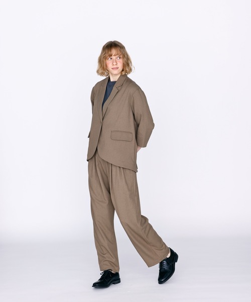 Kelen(ケレン)の「「KELEN / ケレン」タックデザインパンツ(その他パンツ・レディース・グレー/ブラック/オートミール/ブラウン・S/M)」の7枚目の写真