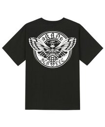 KTB0136 ブルバンナバン 半袖Tシャツ - ブラック