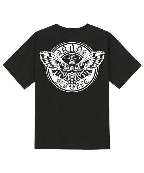KAN6312(カン6312)の「KTB0136 ブルバンナバン 半袖Tシャツ - ブラック(Tシャツ/カットソー・メンズ・その他・LARGE/MEDIUM/SMALL/X-LARGE)」の1枚目の写真