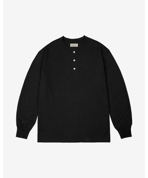 sortie(ソルティ)の「Utility Henly neck Long Sleeve (Black)(Tシャツ/カットソー・メンズ・その他・LARGE/MEDIUM/X-LARGE)」の1枚目の写真