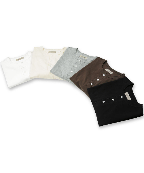 sortie(ソルティ)の「Utility Henly neck Long Sleeve (Black)(Tシャツ/カットソー・メンズ・その他・LARGE/MEDIUM/X-LARGE)」の5枚目の写真