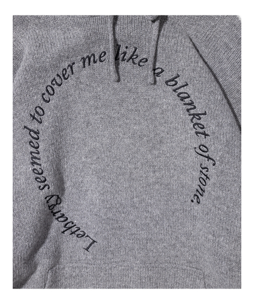 MASSNOUN（マスノウン）の「サークルアフィニオンフードニット MSTNT001-GY（ニット/セーター・レディース・その他・MEDIUM/LARGE）」の4枚目の写真