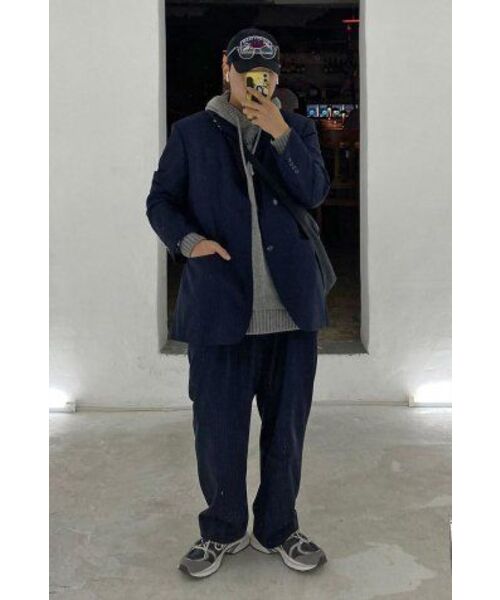 MASSNOUN（マスノウン）の「サークルアフィニオンフードニット MSTNT001-GY（ニット/セーター・レディース・その他・MEDIUM/LARGE）」の7枚目の写真