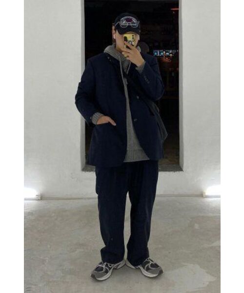 MASSNOUN（マスノウン）の「サークルアフィニオンフードニット MSTNT001-GY（ニット/セーター・レディース・その他・MEDIUM/LARGE）」の9枚目の写真