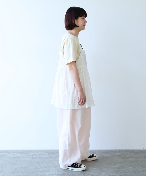 bulle de savon(ビュルデサボン)の「patchwork ジャカード キャミブラウス(シャツ/ブラウス・レディース・ホワイト・FREE)」の18枚目の写真