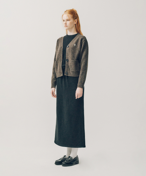 YALE(イェール)の「ウィメンズマキシスウェットロングスカート_ブラック(スカート・レディース・その他・SMALL/MEDIUM)」の4枚目の写真
