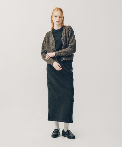 YALE(イェール)の「ウィメンズマキシスウェットロングスカート_ブラック(スカート・レディース・その他・SMALL/MEDIUM)」の7枚目の写真