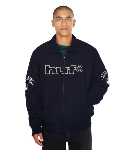 オンラインクーポン HUF ジョージパフィージャケット Mサイズ ブラック 