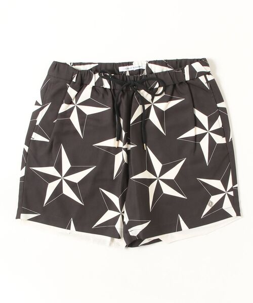 Children of the discordance(チルドレン オブ ザ ディスコ-ダンス)の「Children of the discordance / PERSONAL DATA PRINT SHORT PANTS / COTDPT-039(チノパンツ・メンズ・グレー/ブラック・3/2)」の1枚目の写真