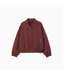 MNS Classic Check Jacket_Burgundy
