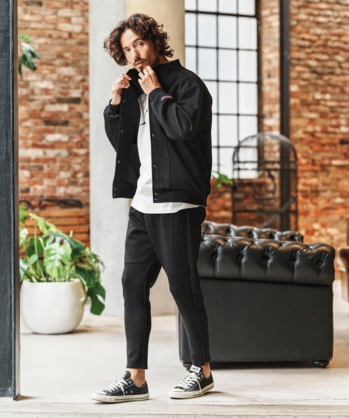 felkod(フィルコッド)の「mj11311-Cable Knit Like Cardboard Knit Blouson ブルゾン(F26S010)(ブルゾン・メンズ・ブラック/ネイビー・S/M/L)」の13枚目の写真