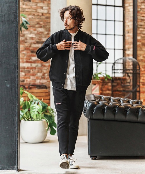 felkod(フィルコッド)の「mj11311-Cable Knit Like Cardboard Knit Blouson ブルゾン(F26S010)(ブルゾン・メンズ・ブラック/ネイビー・S/M/L)」の14枚目の写真