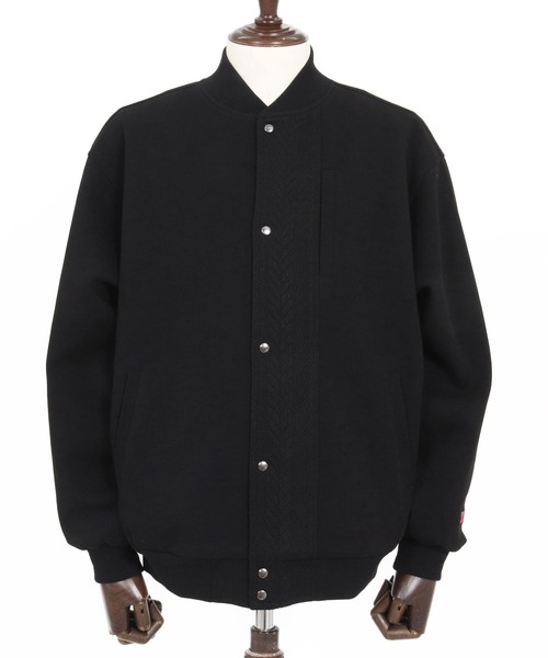 felkod(フィルコッド)の「mj11311-Cable Knit Like Cardboard Knit Blouson ブルゾン(F26S010)(ブルゾン・メンズ・ブラック/ネイビー・S/M/L)」の15枚目の写真