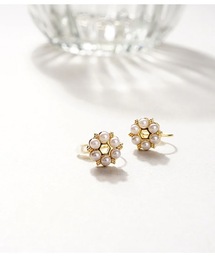 itam（アイタム）の「【itam】アイタム/ プチパール サークル ノンホールピアス（イヤリング）」