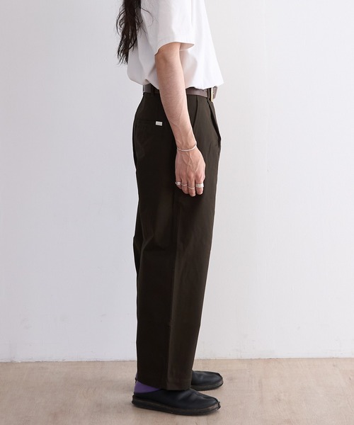 A blends（エイブレンズ）の「A blends ベンタイルチノパンツ（チノパンツ・メンズ・カーキ/ダークグレー/ベージュ・MEDIUM/LARGE）」の14枚目の写真