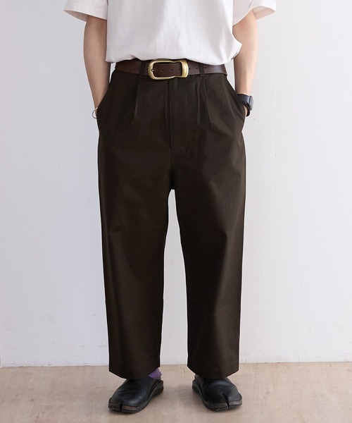 A blends（エイブレンズ）の「A blends ベンタイルチノパンツ（チノパンツ・メンズ・カーキ/ダークグレー/ベージュ・MEDIUM/LARGE）」の15枚目の写真