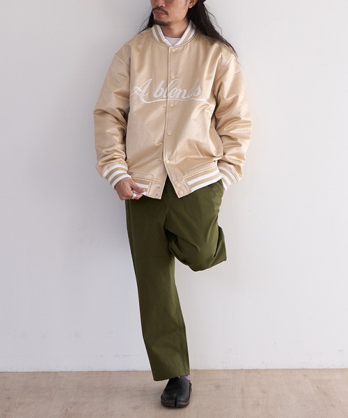 A blends（エイブレンズ）の「A blends ベンタイルチノパンツ（チノパンツ・メンズ・カーキ/ダークグレー/ベージュ・MEDIUM/LARGE）」の4枚目の写真