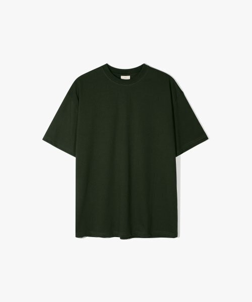 ESN(イーエスエヌ)の「プレミアムシングルセミオーバーフィットTシャツディープカーキ(Tシャツ/カットソー・メンズ・その他・MEDIUM/X-LARGE/XX-LARGE/LARGE)」の3枚目の写真