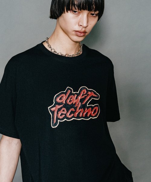 VASTIC(バスティック)の「ダフトテクノTシャツ_ブラック(Tシャツ/カットソー・メンズ・その他・LARGE/MEDIUM/X-LARGE)」の1枚目の写真