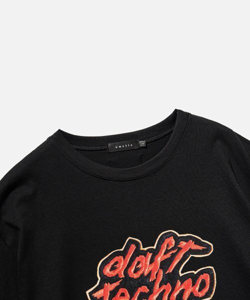 VASTIC(バスティック)の「ダフトテクノTシャツ_ブラック(Tシャツ/カットソー・メンズ・その他・LARGE/MEDIUM/X-LARGE)」の4枚目の写真