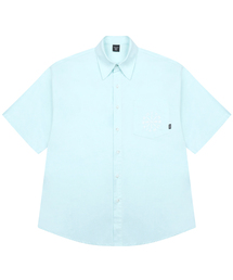 KINETICLO（キネティクロ）の「Logo Oxford Shirt (MINT)（シャツ/ブラウス）」