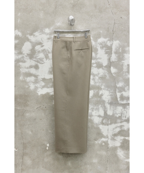 YOUTH(ユース)の「Triple Stitch Wide Trousers - Beige Herringborn(スラックス・レディース・その他・SMALL/MEDIUM/LARGE)」の6枚目の写真