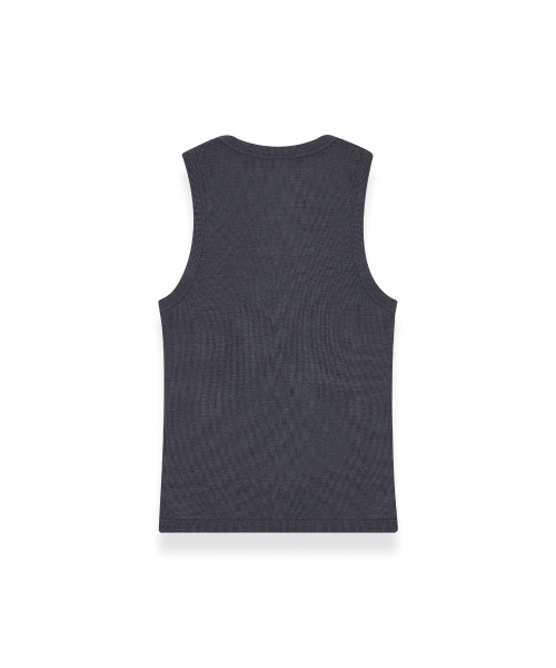 R-4(アールフォー)の「R-0029 / DYED UNIQUE SLEEVELESS(GRAY)(Tシャツ/カットソー・メンズ・グレー・SMALL/MEDIUM/LARGE)」の2枚目の写真
