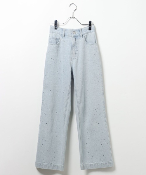 repipi armario（レピピ アルマリオ）の「トキメキビジュ―DNMパンツ（デニムパンツ・キッズ・ブルー系その他2/ブラック系その他/ブルー系その他・SMALL/MEDIUM/LARGE）」の6枚目の写真