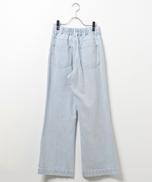 repipi armario（レピピ アルマリオ）の「トキメキビジュ―DNMパンツ（デニムパンツ・キッズ・ブルー系その他2/ブラック系その他/ブルー系その他・SMALL/MEDIUM/LARGE）」の7枚目の写真