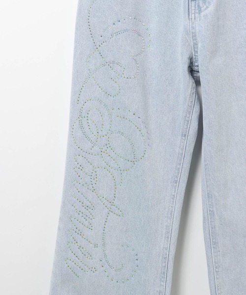 repipi armario（レピピ アルマリオ）の「トキメキビジュ―DNMパンツ（デニムパンツ・キッズ・ブルー系その他2/ブラック系その他/ブルー系その他・SMALL/MEDIUM/LARGE）」の10枚目の写真