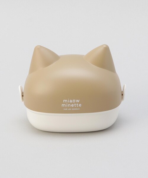 212 KITCHEN STORE(トゥワントゥキッチンストア)の「にゃお ねこみみおにぎりケース BE(お弁当箱・レディース・その他・00)」の2枚目の写真