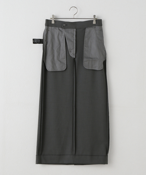 plage（プラージュ）の「bell tight スカート（スカート・レディース・チャコールグレー/ネイビー・38/34）」の15枚目の写真