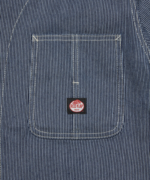 RED KAP(レッドキャップ)の「RED KAP/レッドキャップ 別注 ENGINEER JKT/エンジニアジャケット デニム ヒッコリー(ブルゾン・メンズ・その他7/その他13/その他9・LARGE/MEDIUM)」の9枚目の写真
