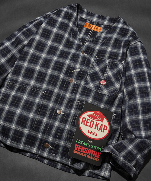 RED KAP(レッドキャップ)の「RED KAP/レッドキャップ 別注 ENGINEER JKT/エンジニアジャケット デニム ヒッコリー(ブルゾン・メンズ・その他7/その他13/その他9・LARGE/MEDIUM)」の19枚目の写真