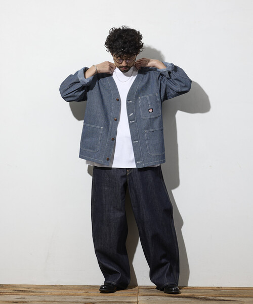 RED KAP(レッドキャップ)の「RED KAP/レッドキャップ 別注 ENGINEER JKT/エンジニアジャケット デニム ヒッコリー(ブルゾン・メンズ・その他7/その他13/その他9・LARGE/MEDIUM)」の22枚目の写真