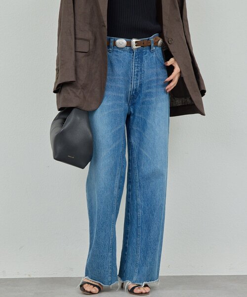 GALLARDAGALANTE(ガリャルダガランテ)の「【リバイバル】インパッチデニム(デニムパンツ・レディース・ブルー・0/1/2)」の10枚目の写真