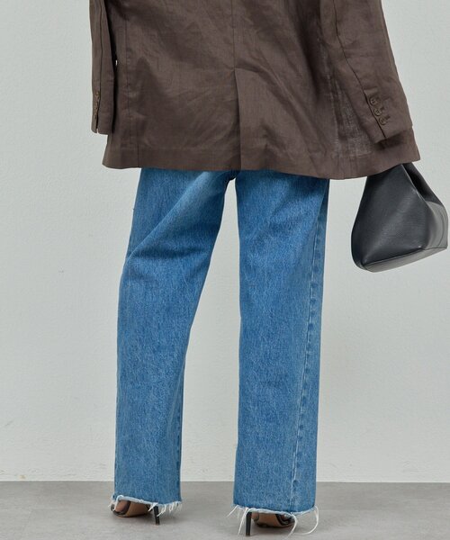 GALLARDAGALANTE(ガリャルダガランテ)の「【リバイバル】インパッチデニム(デニムパンツ・レディース・ブルー・0/1/2)」の12枚目の写真