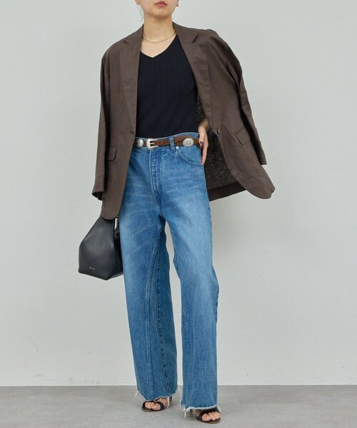 GALLARDAGALANTE(ガリャルダガランテ)の「【リバイバル】インパッチデニム(デニムパンツ・レディース・ブルー・0/1/2)」の13枚目の写真