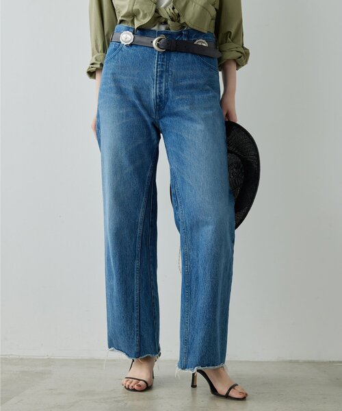 GALLARDAGALANTE(ガリャルダガランテ)の「【リバイバル】インパッチデニム(デニムパンツ・レディース・ブルー・0/1/2)」の16枚目の写真