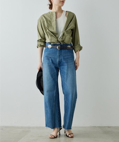 GALLARDAGALANTE(ガリャルダガランテ)の「【リバイバル】インパッチデニム(デニムパンツ・レディース・ブルー・0/1/2)」の20枚目の写真