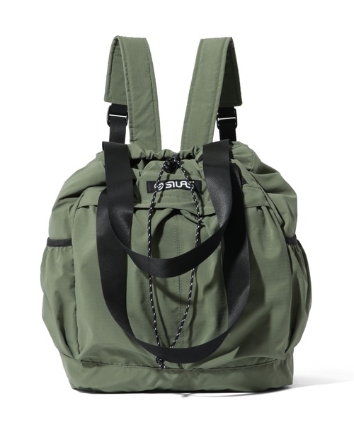 SILAS（サイラス）の「2WAY TOTE（トートバッグ・メンズ・ブラック/オリーブ・ONE SIZE）」の10枚目の写真